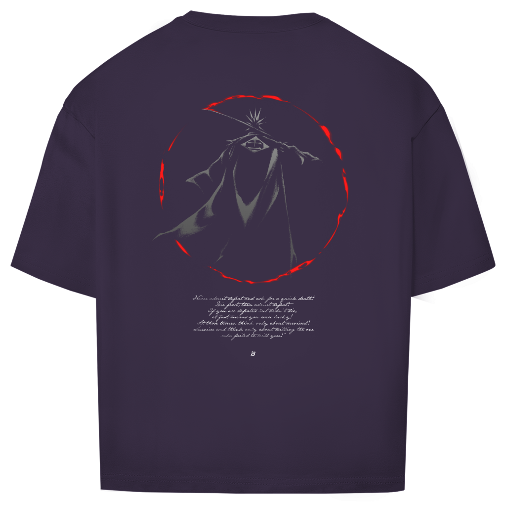 ZARAKI KENPACHI X BATTLE LUST - Oversized Shirt