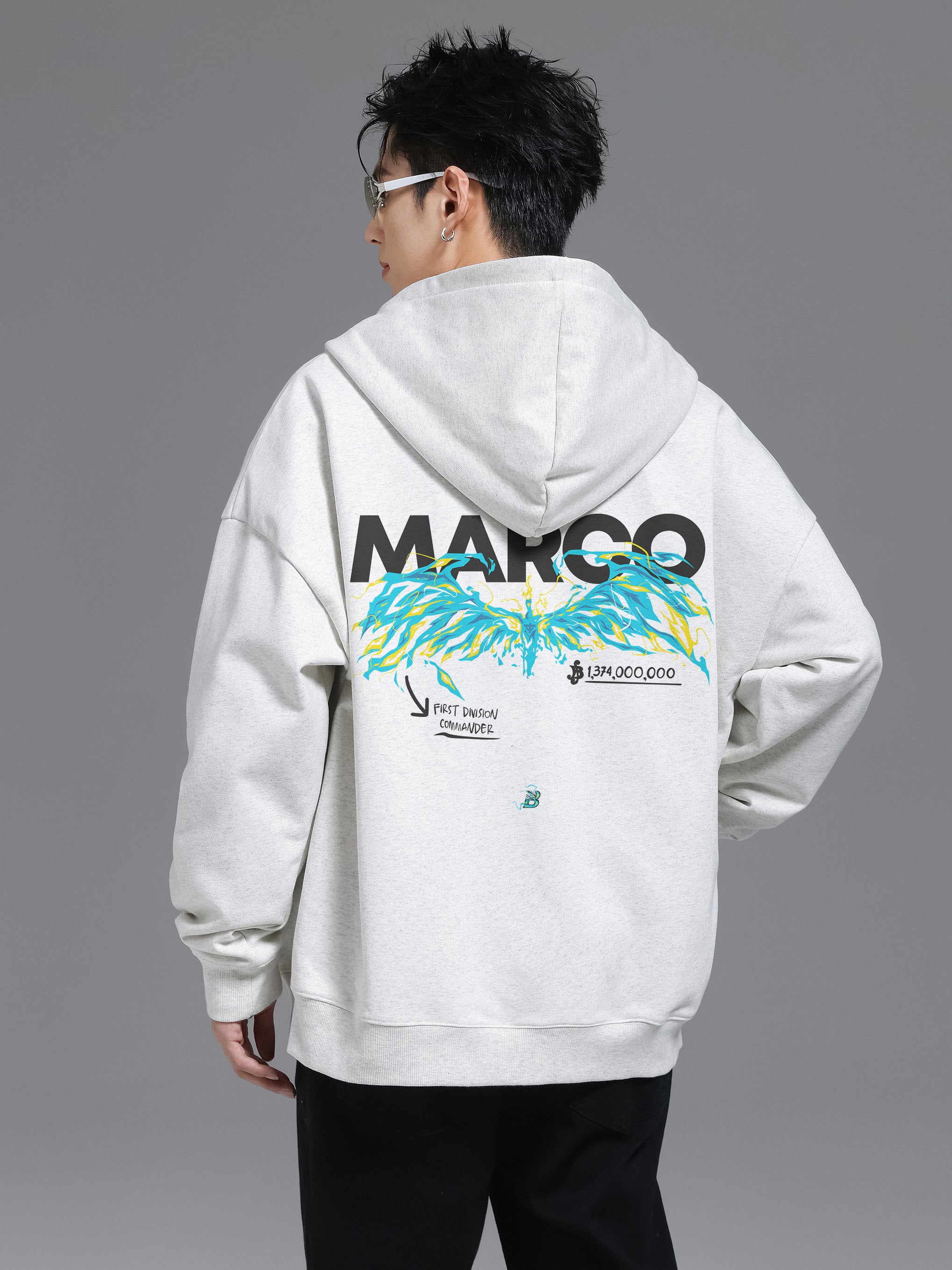 MARCO X PHOENIX - Oversized Hoodie