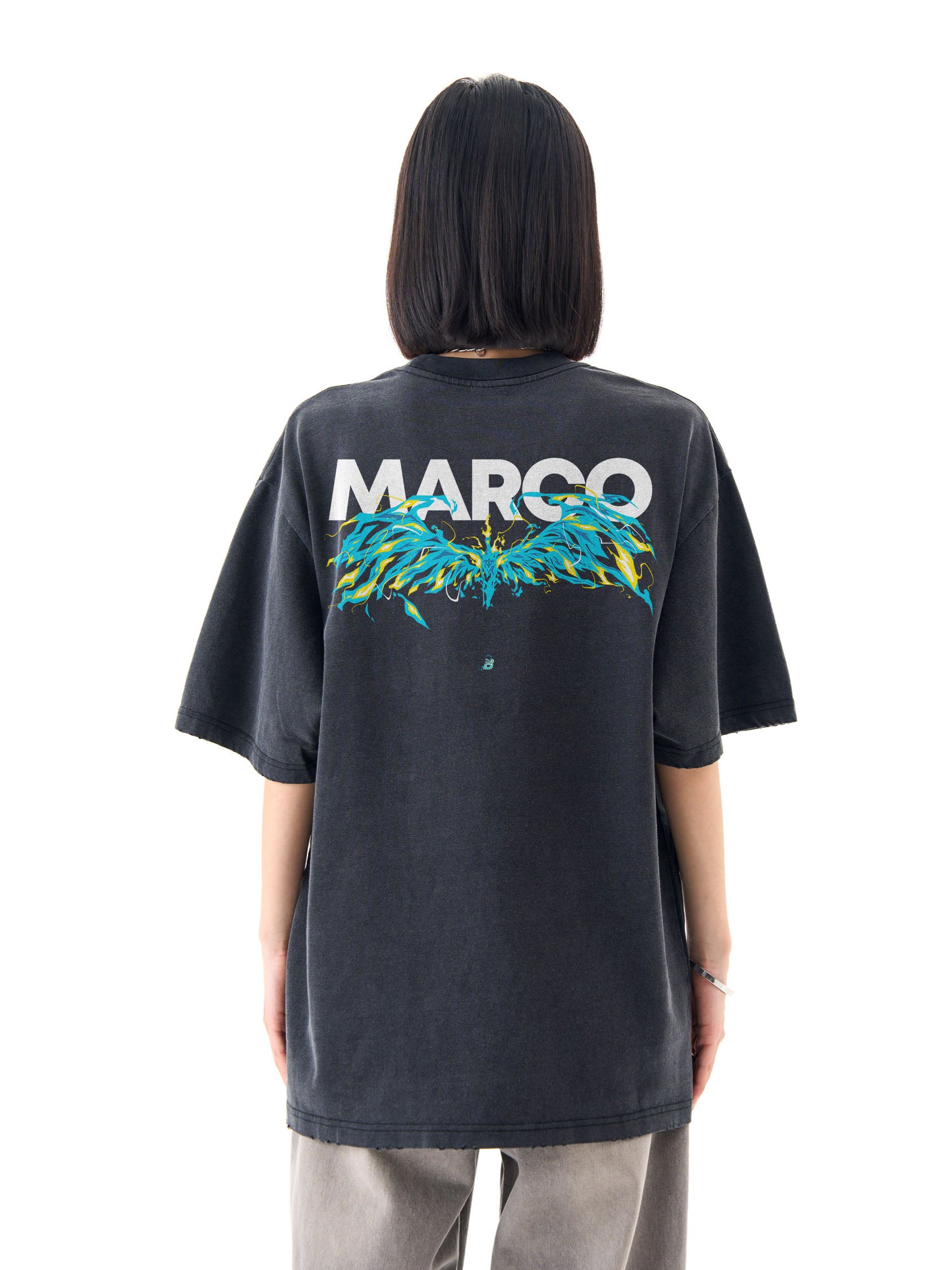 MARCO X PHOENIX 2.0 Washed - Oversized Shirt