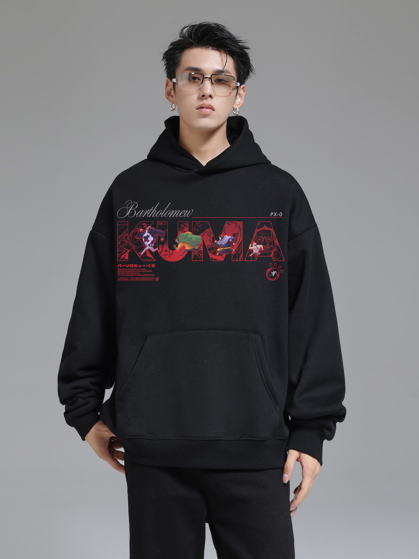 KUMA X LIFE 2.0 - Oversized Hoodie