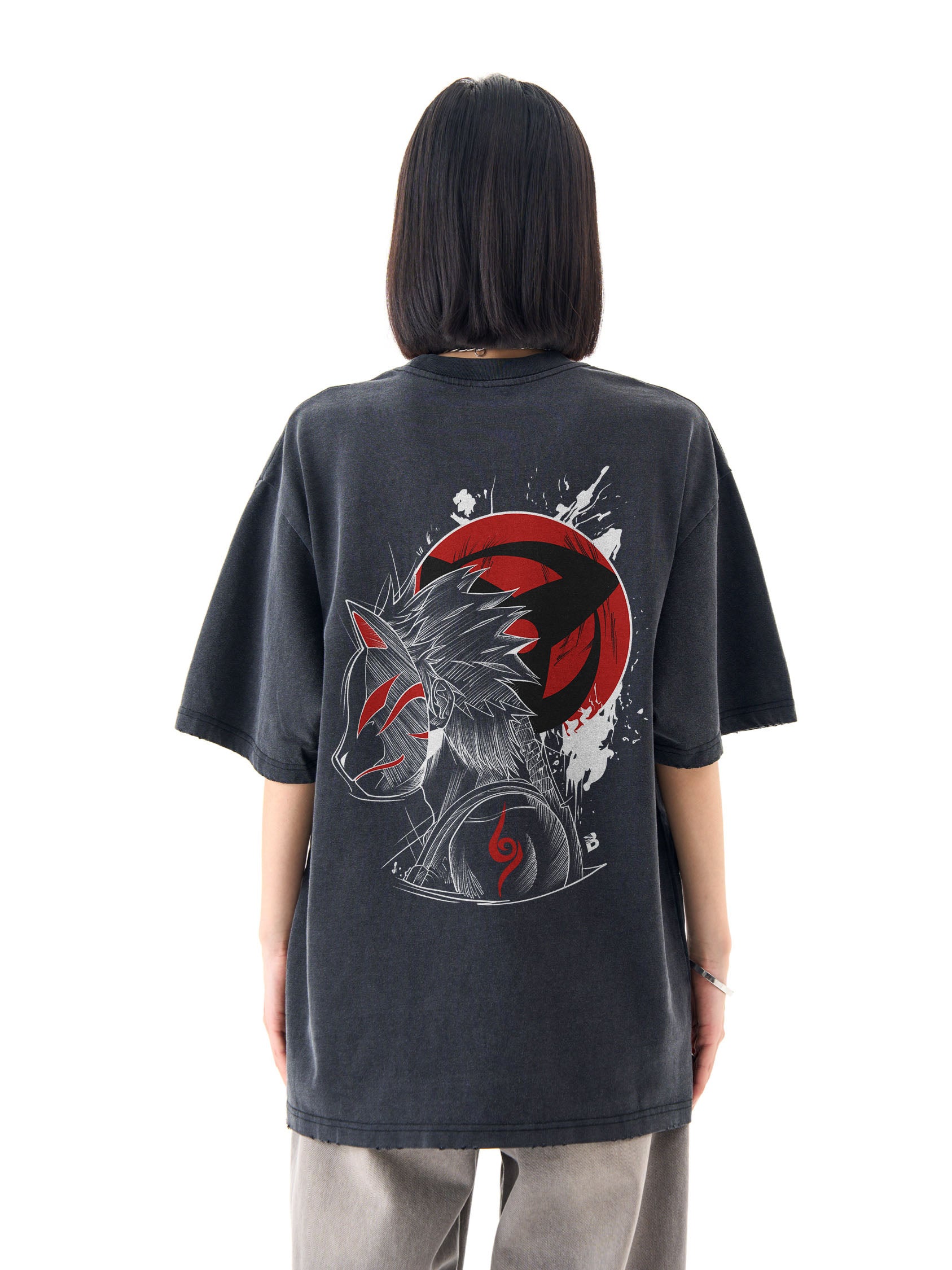 ANBU X MASK Washed - Oversized Shirt