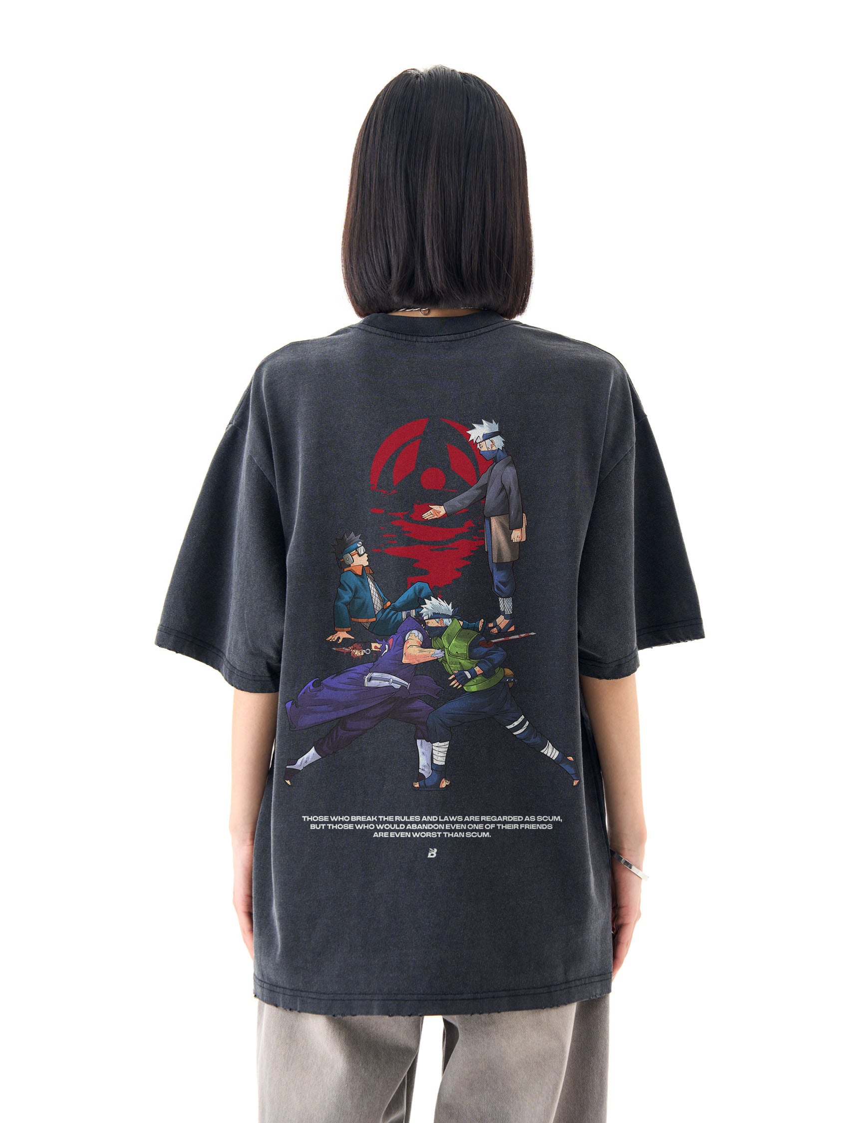 WAR X BLOOD 2.0 Washed - Oversized Shirt