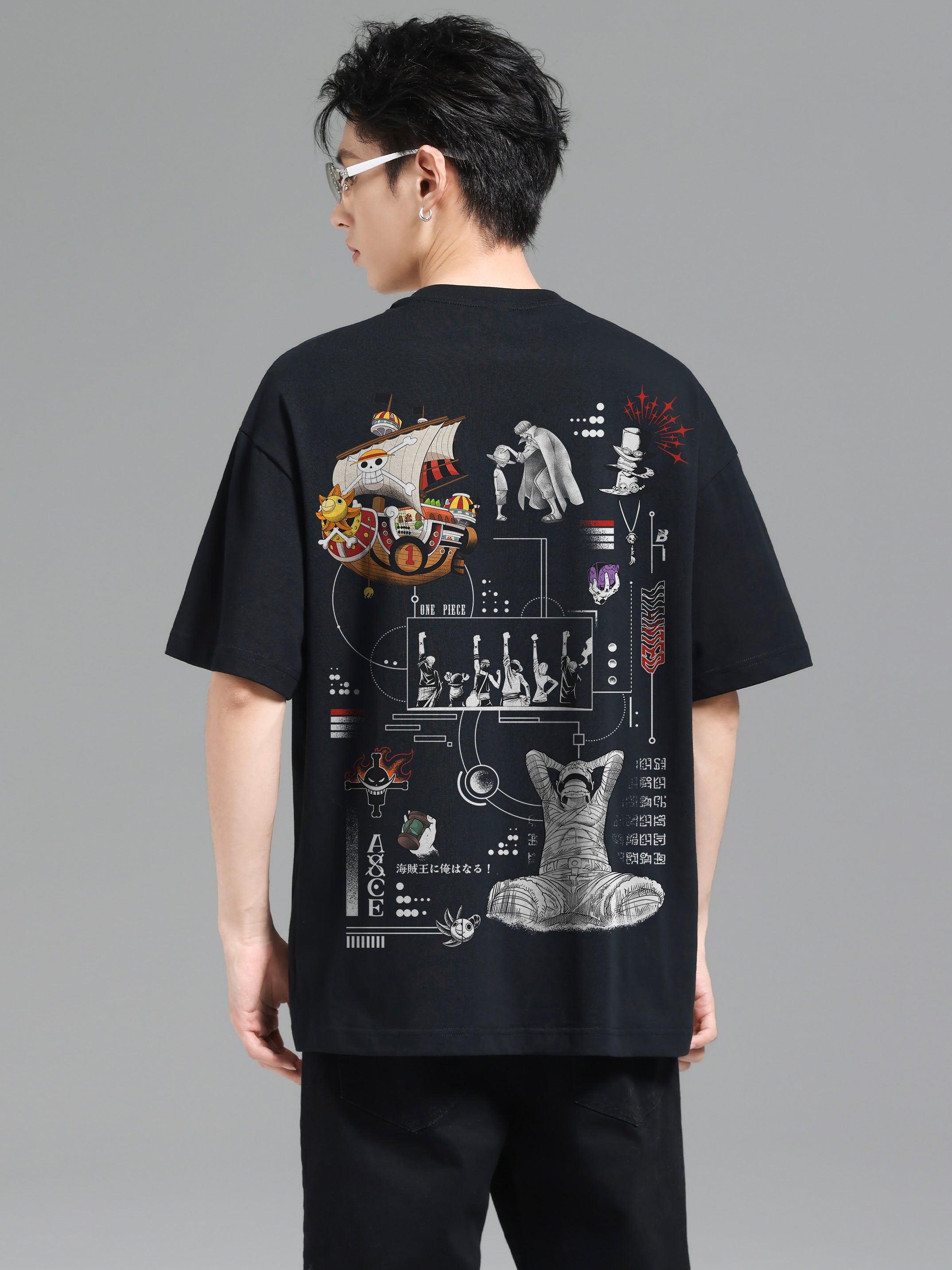 STRAW HATS X EVOLUTION - Oversized Shirt