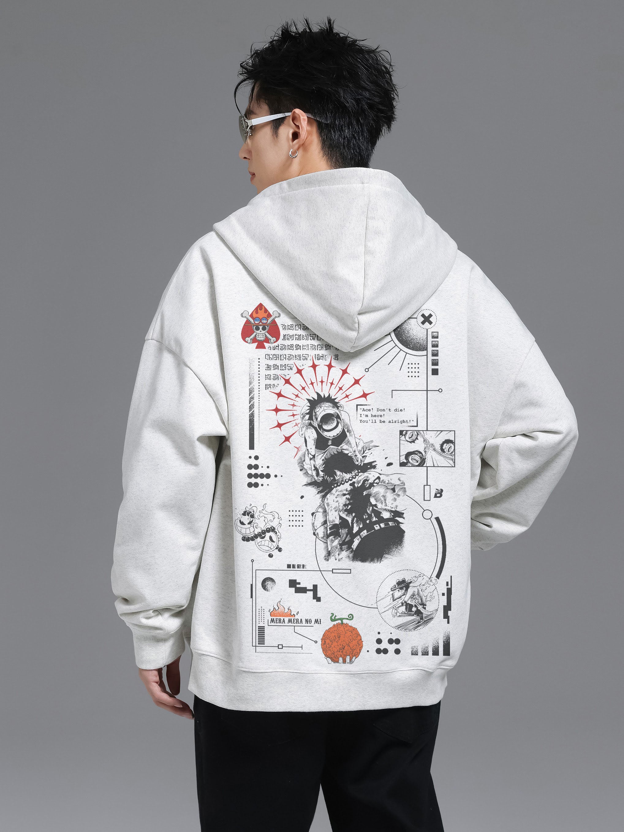 BROTHER X BROTHER - Oversized Hoodie