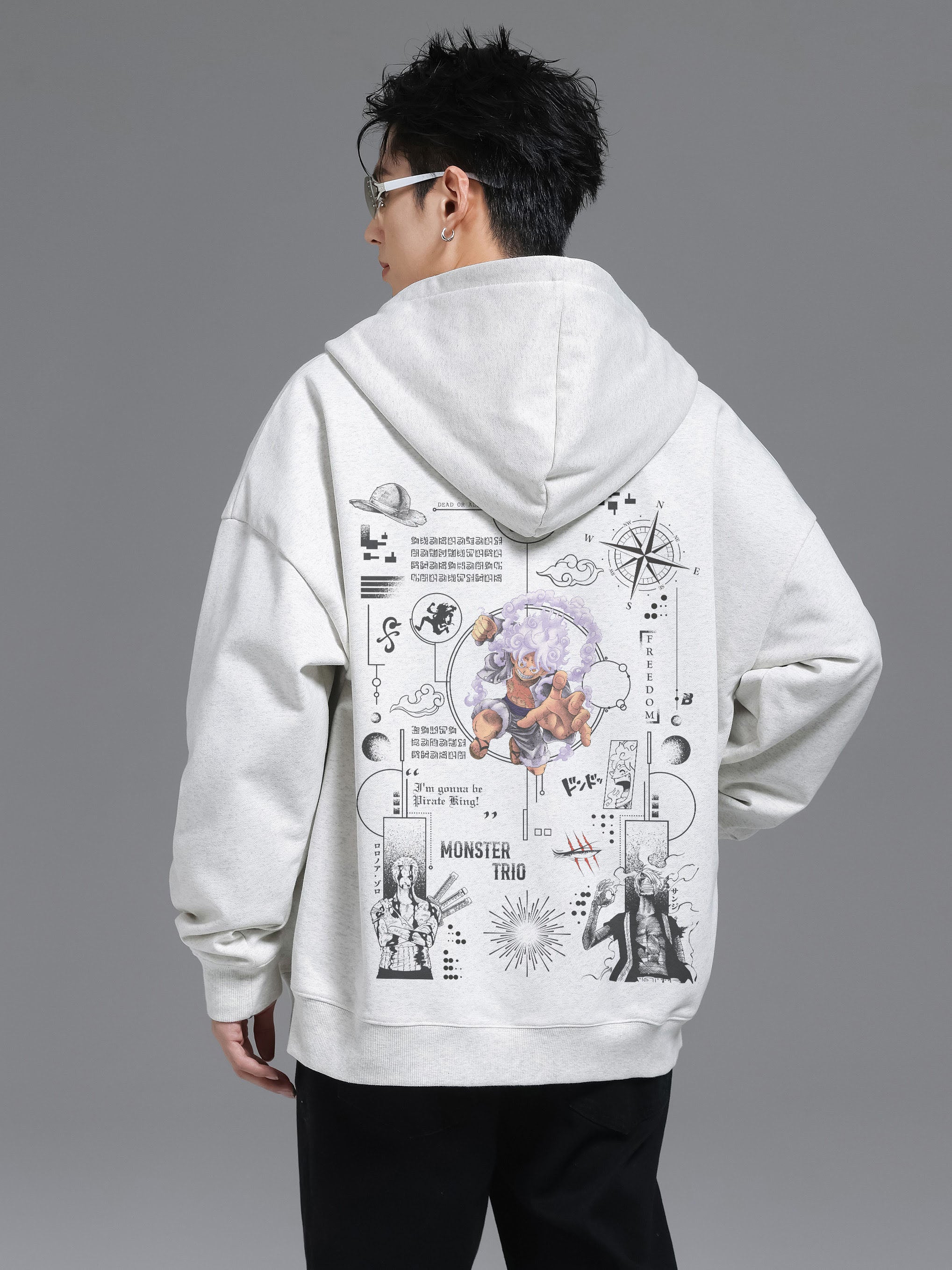 MONSTER X TRIO - Oversized Hoodie