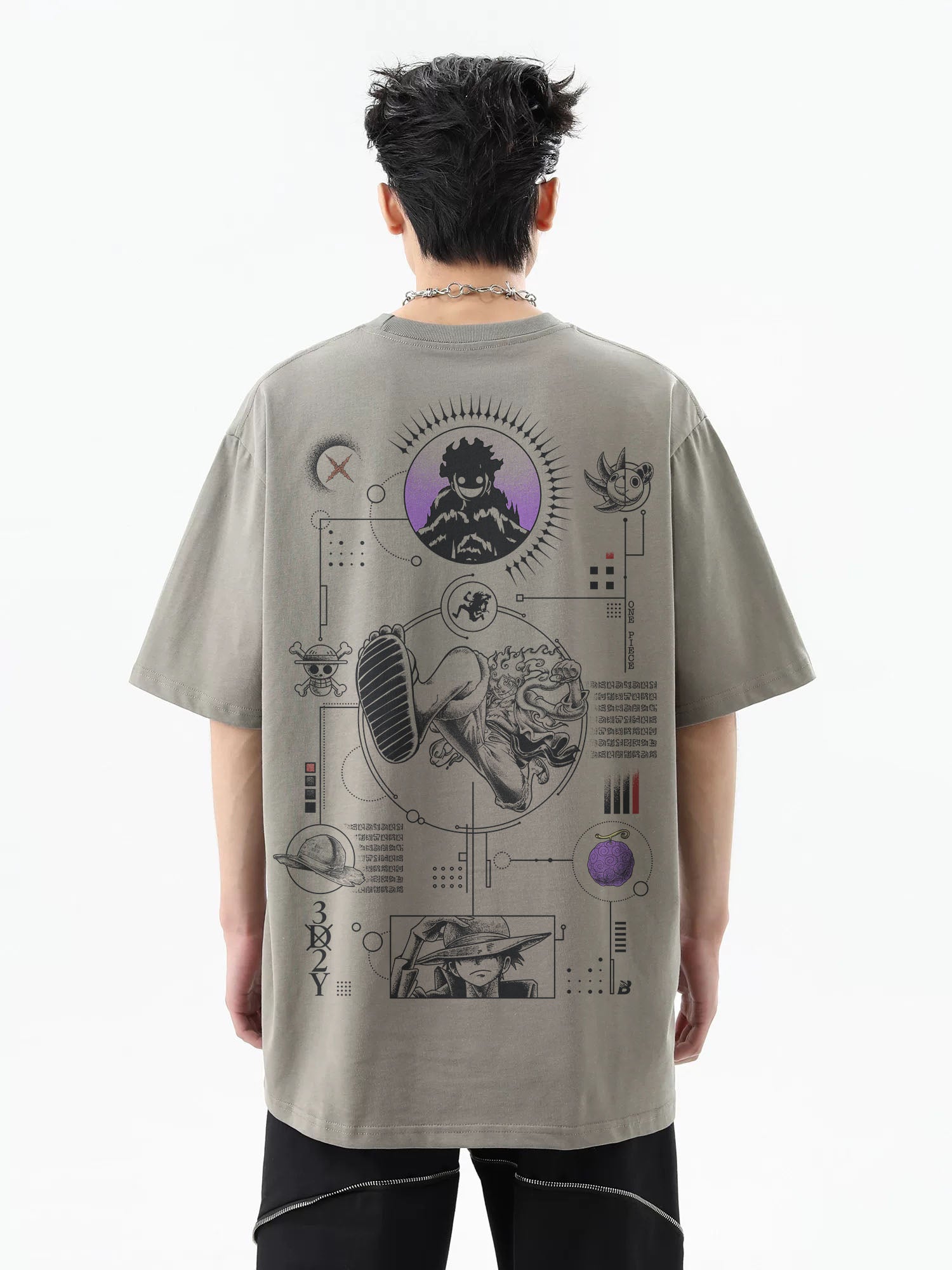 LUFFY X LEGEND Washed - Oversized Shirt