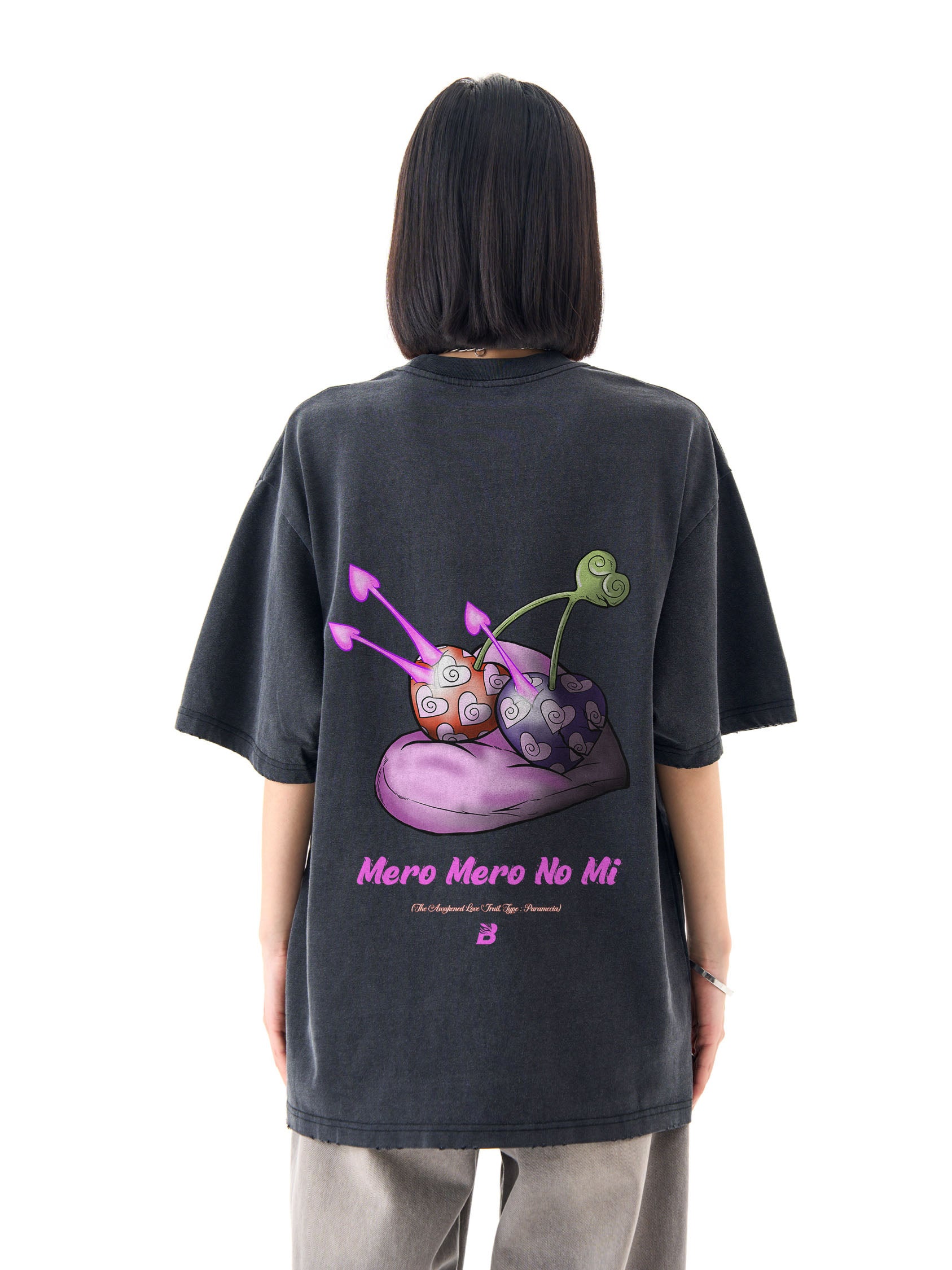 BOA HANCOCK X DEVIL FRUIT Washed - Oversized Shirt