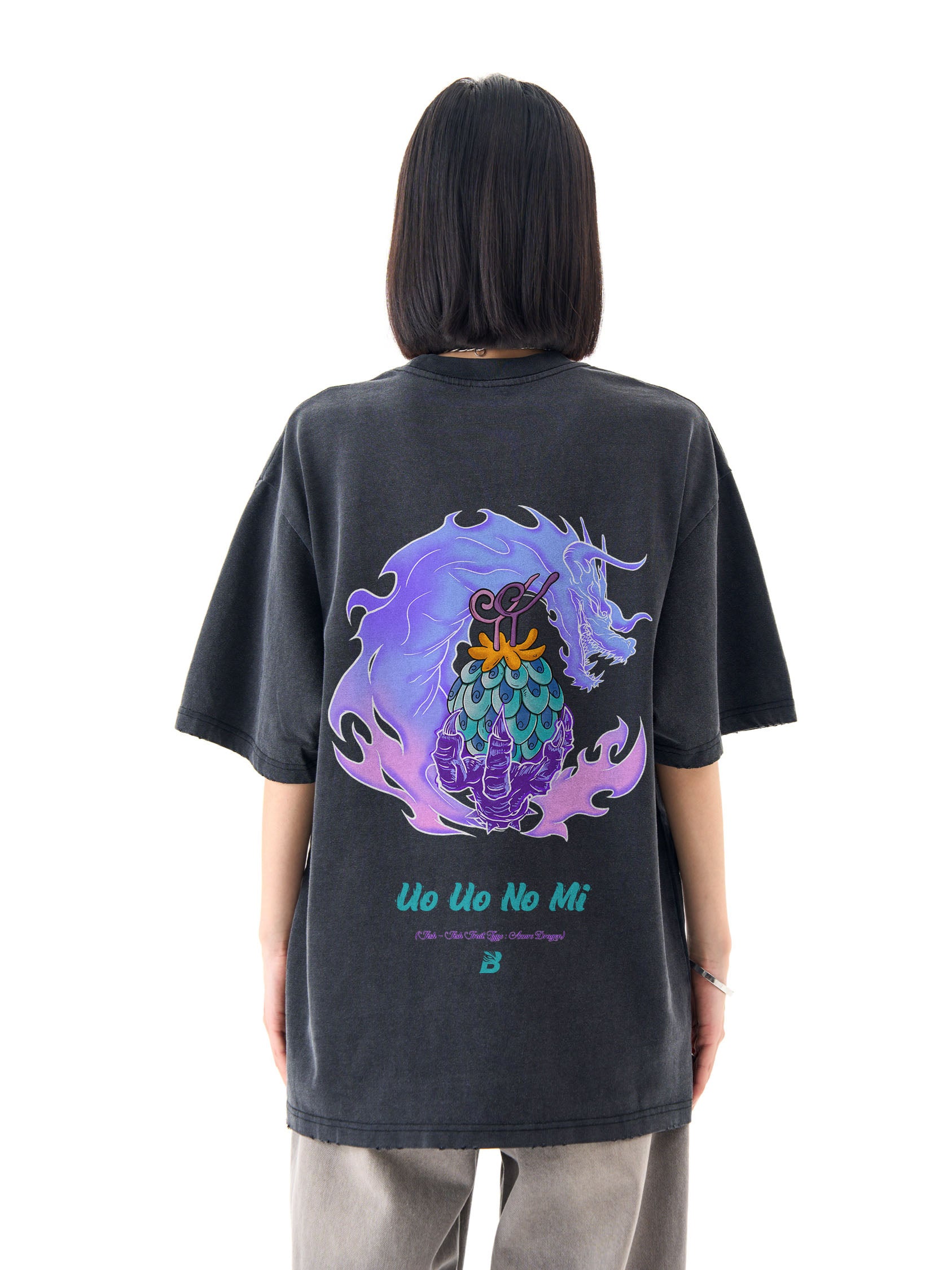 KAIDO X DEVIL FRUIT Washed - Oversized Shirt