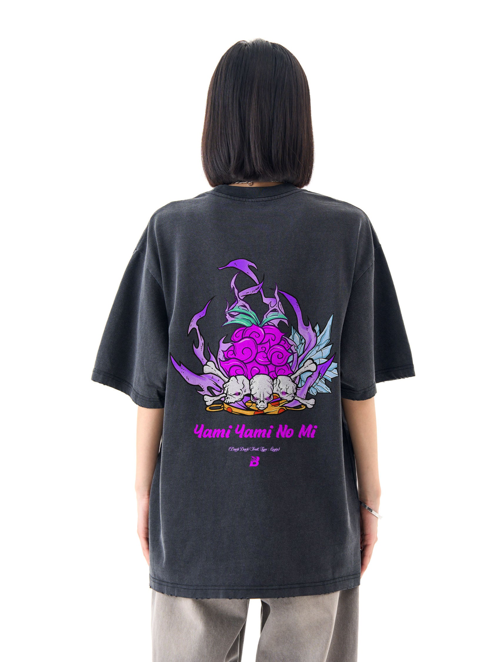 BLACKBEARD X DEVIL FRUIT Washed - Oversized Shirt