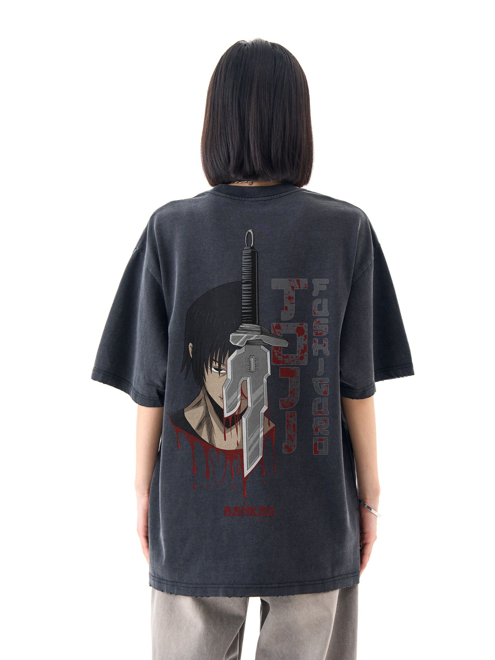 TOJI X FUSHIGURO Washed - Oversized Shirt