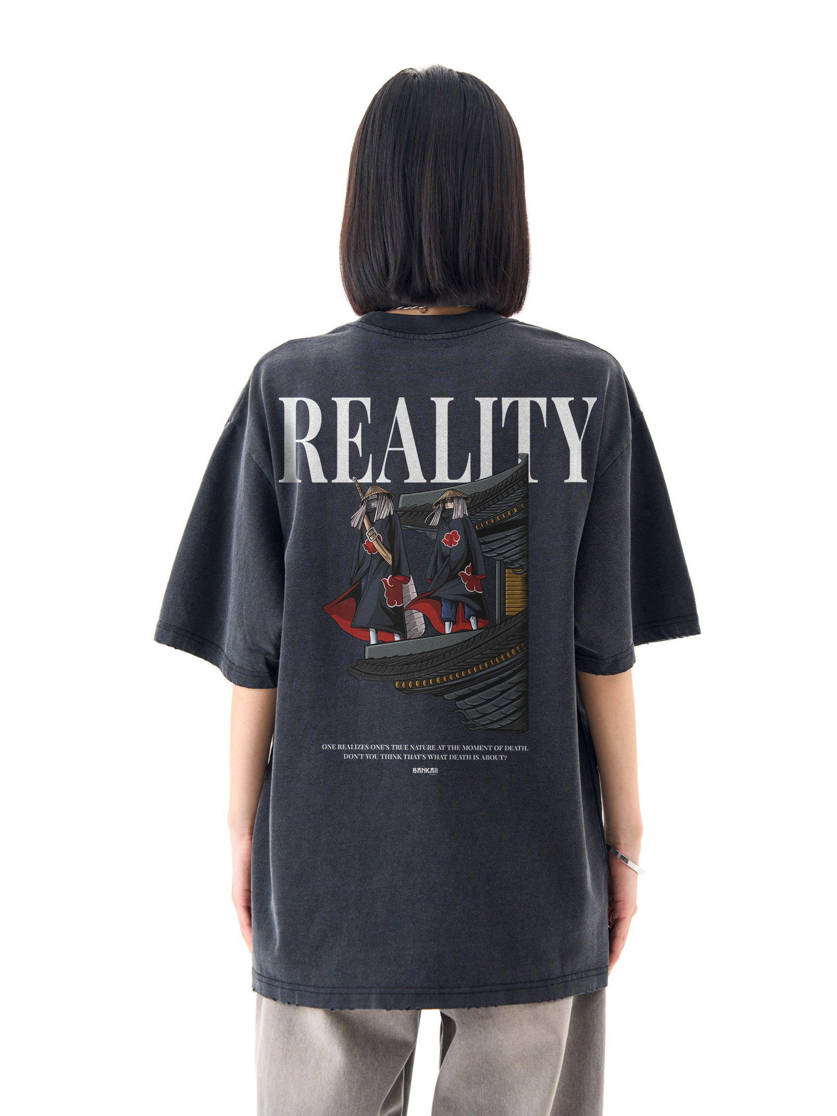 ITACHI X KISAME Washed - Oversized Shirt